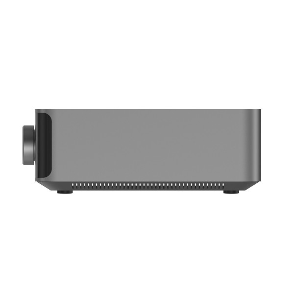 WiiM Amp Ultra Streaming Amplifier, Space Grey side 