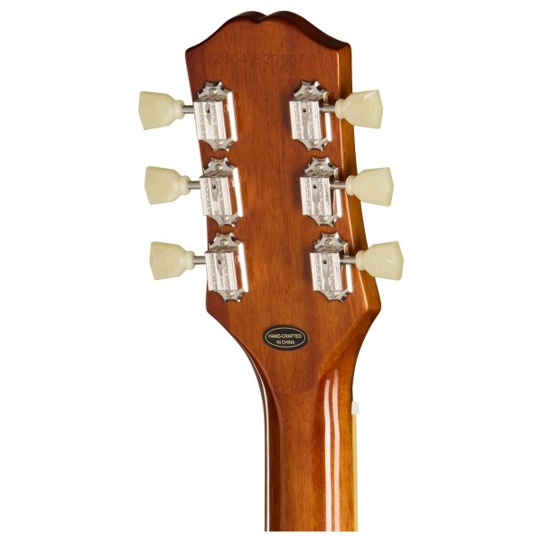 Epiphone Les Paul Standard 50s, Goldtop - back of headstock