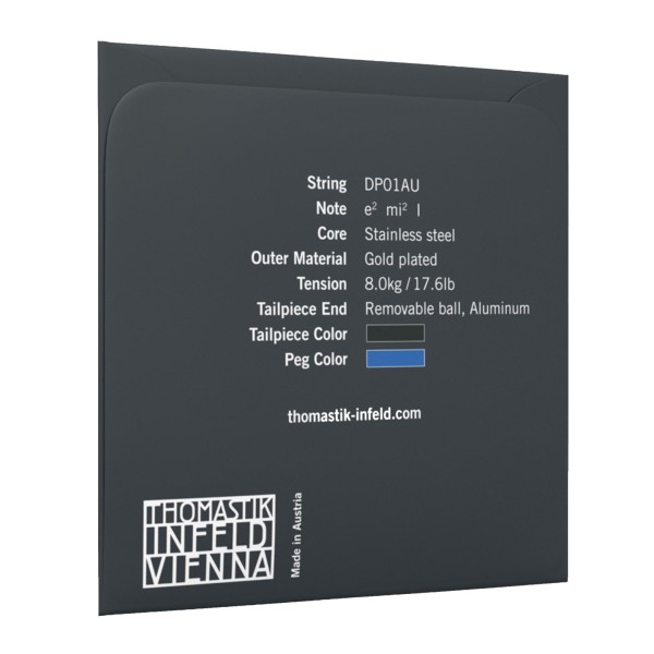 Thomastik Dominant Pro Violin E String, Gold Plated, 4/4 2