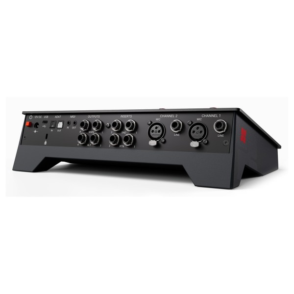 Harrison Flex-10 Audio Interface - Rear Angled
