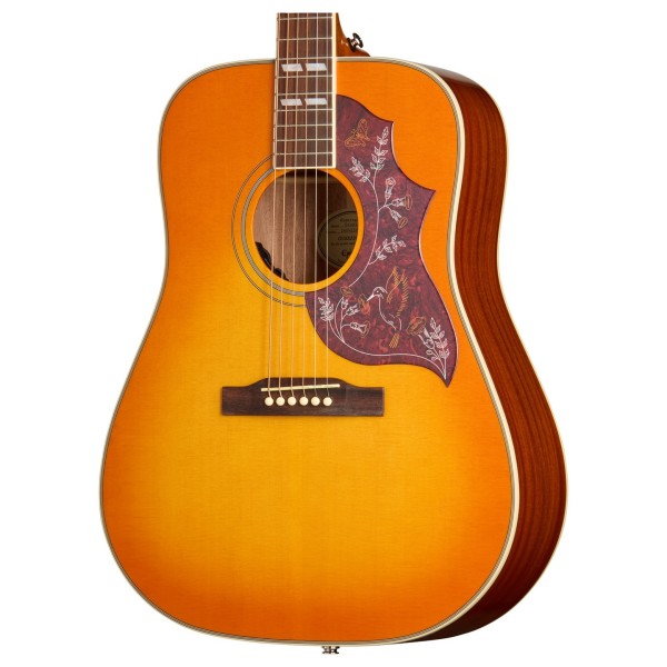 Epiphone Hummingbird Studio, Heritage Cherry Sunburst - body