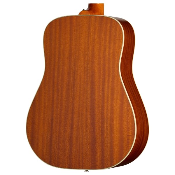 Epiphone Hummingbird Studio, Heritage Cherry Sunburst - back of body