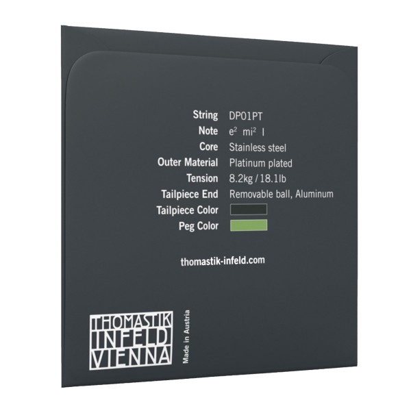 Thomastik Dominant Pro Violin E String, Platinum Plated, 4/4 2