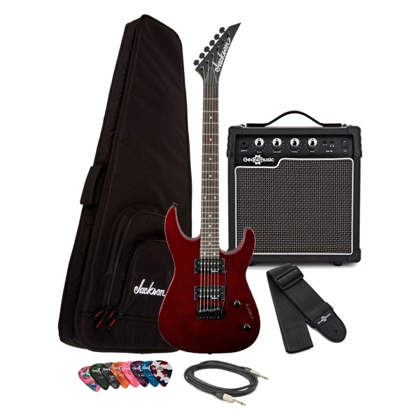 Jackson JS Series Dinky JS12 Guitar Pack, Build Your Own Bundle