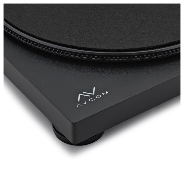AVCOM Bluetooth Turntable System with Audio-Technica Stylus, Black