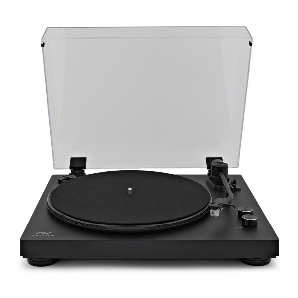 AVCOM Bluetooth Turntable System with Audio-Technica Stylus, Black