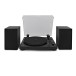 AVCOM Bluetooth Turntable System with Audio-Technica Stylus, Black