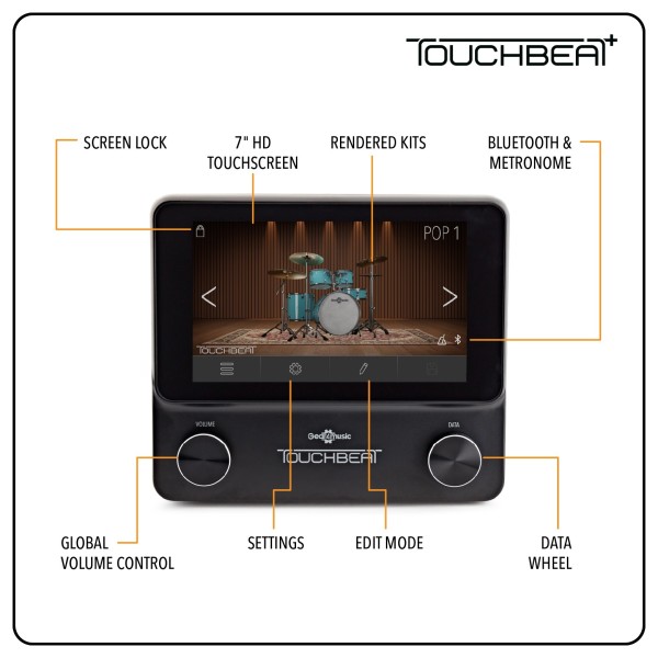 TOUCHBEAT+ Electronic Drum Kit