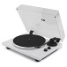 AVCOM Bluetooth Belt Drive Turntable with Audio-Technica Stylus, White