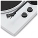 AVCOM Bluetooth Belt Drive Turntable with Audio-Technica Stylus, White