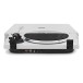 AVCOM Bluetooth Belt Drive Turntable with Audio-Technica Stylus, White