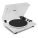 AVCOM Bluetooth Belt Drive Turntable with Audio-Technica Stylus, White