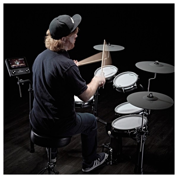 TOUCHBEAT+ Electronic Drum Kit with Headphones and Stool