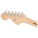 Squier Affinity Stratocaster HH LRL, Charcoal Frost Metallic back of headstock