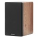 Elipson Prestige Facet II 6 BT Active Speakers (Pair), Walnut/ Matte Black - grille 