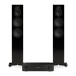 Arcam A15+ Amplifier and Monitor Audio Silver 300 8G Speakers Hi-Fi Bundle, Gloss Black - main 