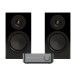 WiiM Amp Streaming Amplifier, Grey and Monitor Audio Silver 50 8G Speakers, Black Hi-Fi Bundle - main 