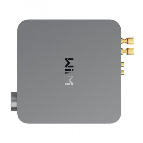 WiiM Amp Streaming Amplifier, Space Grey - top 