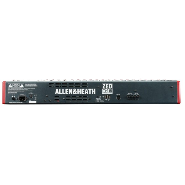 Allen and Heath Zed-R16 16 Channel Firewire Recording Mixer 3