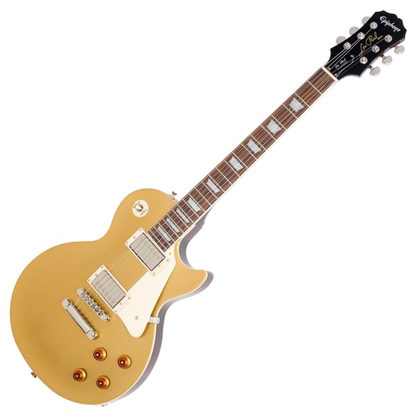 Epiphone Les Paul Standard Electric Guitar, Metallic Gold
