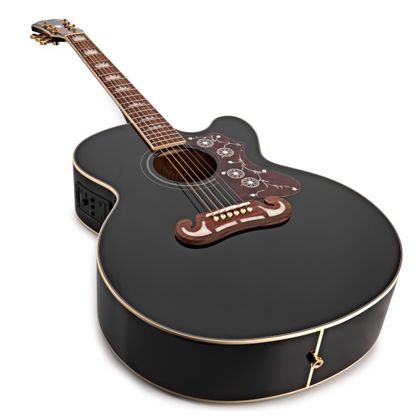 Epiphone EJ-200SCE Electro Acoustic, Black