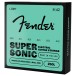 Fender SuperSonic 250L Guitar Strings, Nickel-Plated Steel, Ball End, Gauges .009-.042 (3-Pack)