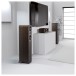 Q Acoustics 3040c Floorstanding Speakers (Pair), Walnut - lifestyle 2