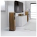 Q Acoustics 3040c Floorstanding Speakers (Pair), Pin Oak -lifestyle 2