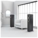 Q Acoustics 3040c Floorstanding Speakers (Pair), Satin Black lifestyle 2