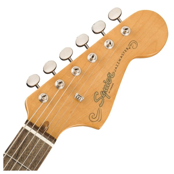 Squier Classic Vibe Limited Edition 60s Jazzmaster, Daphne Blue - Headstock