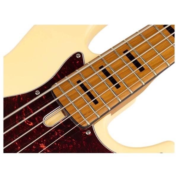 Sire Marcus Miller V5 5 String Bass, Vintage White