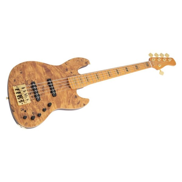 Sire Marcus Miller V10 5 String Bass, Swamp Ash and Poplar Burl