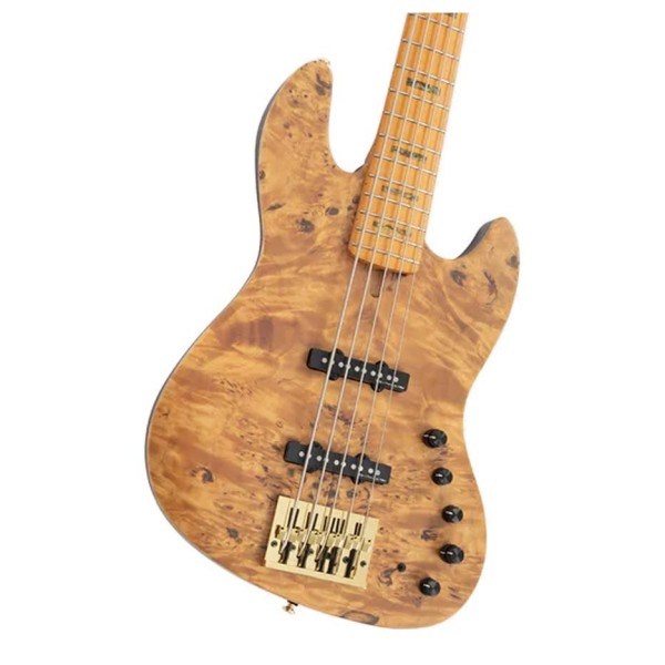 Sire Marcus Miller V10 5 String Bass, Swamp Ash and Poplar Burl