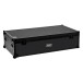 UDG Ultimate DJ Podium Flightcase, Black - Angled Closed
