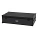 UDG Ultimate DJ Podium Flightcase, Black - Angled Closed 2