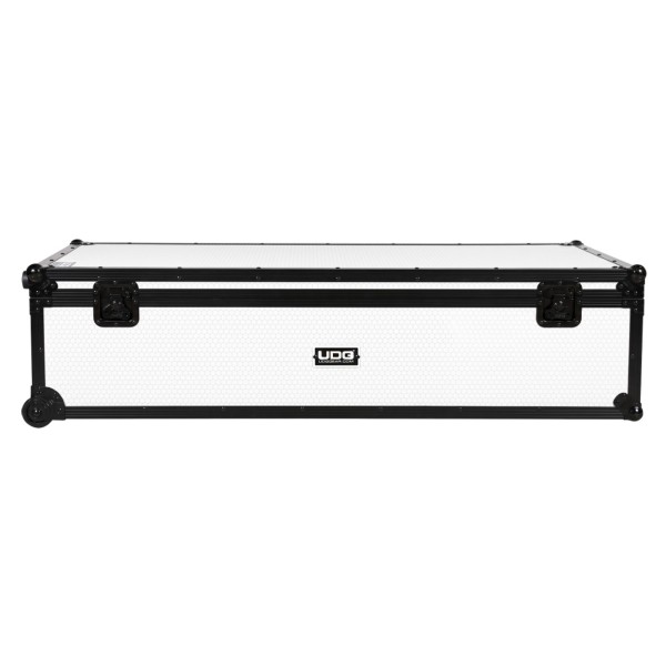 UDG Ultimate DJ Podium Flightcase, White - Front Closed