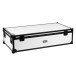 UDG Ultimate DJ Podium Flightcase, White - Angled Closed 2