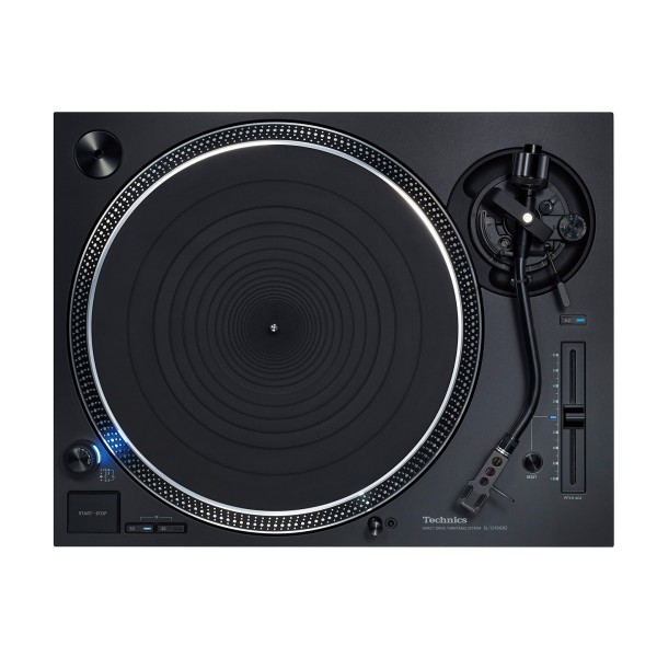 Technics Grand Class SL-1210GR2 Direct Drive Turntable, Black Top View