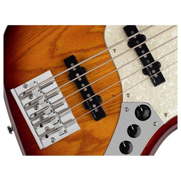 Sire Marcus Miller V8 5 String Bass, Tobacco Sunburst