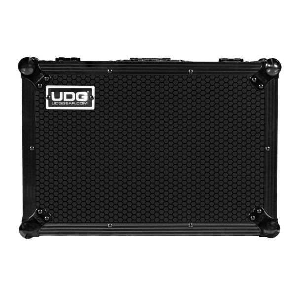 UDG Ultimate Flight Case AlphaTheta DJM-V5 Black -Front Closed