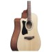 Ibanez V40LCE-OPN, Open Pore Natural - Body, Angled Front