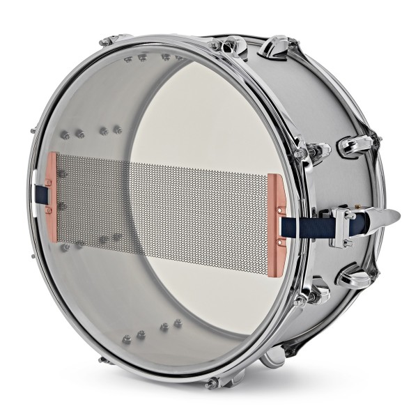 Premier Artist 14" x 6.5" Aluminium Snare Drum, Brushed Aluminium