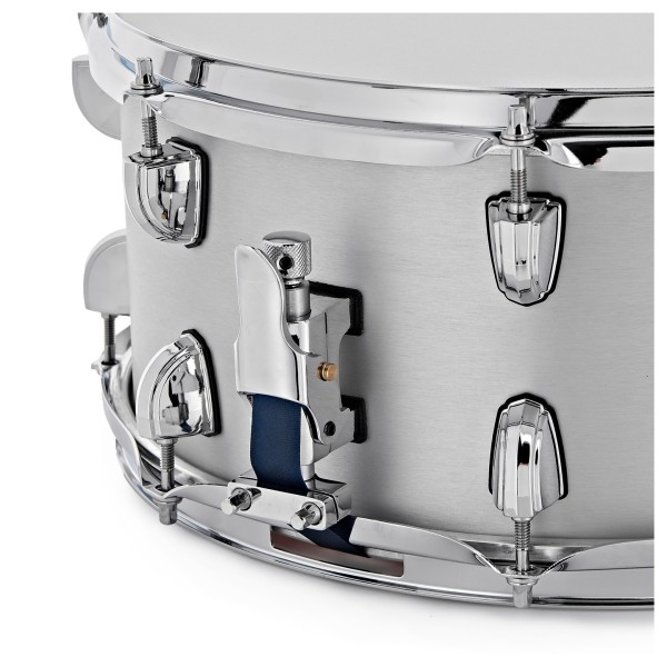 Premier Artist 14" x 6.5" Aluminium Snare Drum, Brushed Aluminium