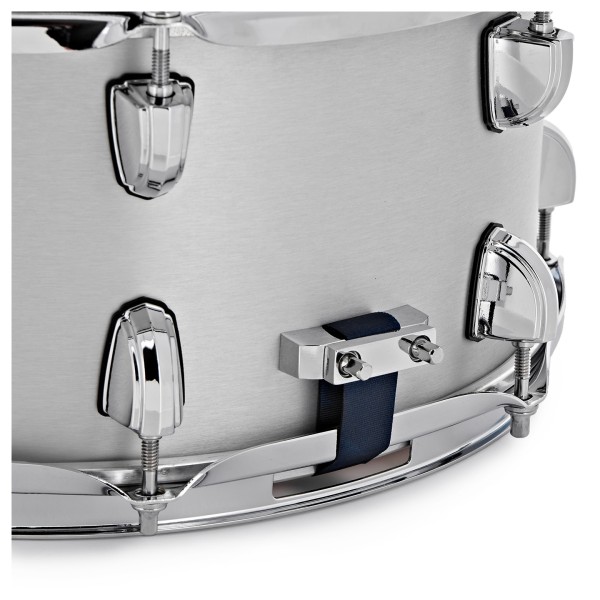 Premier Artist 14" x 6.5" Aluminium Snare Drum, Brushed Aluminium