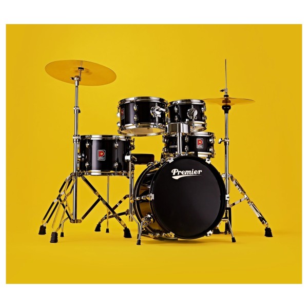 Premier Revolution 5pc Mini Drum Kit, Black