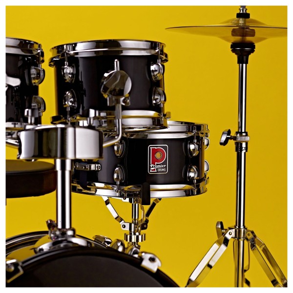 Premier Revolution 5pc Mini Drum Kit, Black