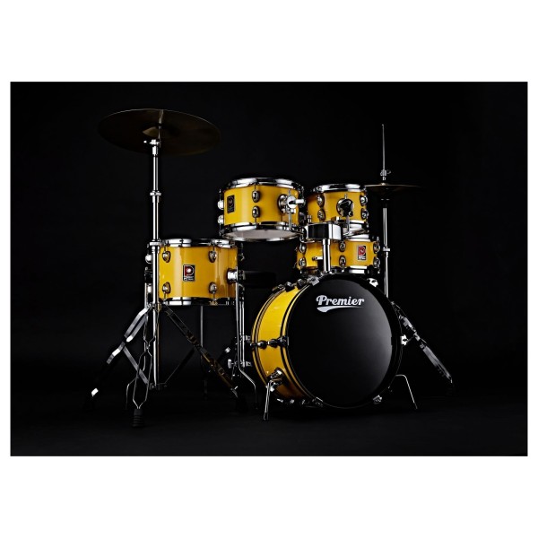 Premier Revolution 5pc Mini Drum Kit, Yellow
