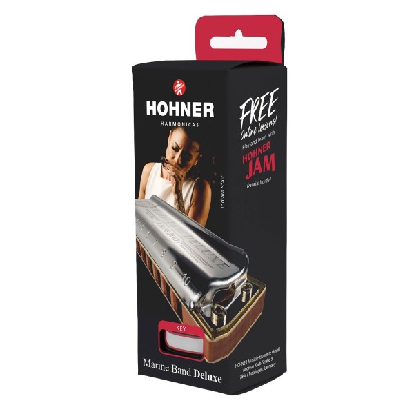 Hohner Marine Band Deluxe Harmonica, Ab 6