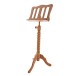 Wooden Music Stand by Gear4music, Beechwood