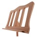 Wooden Music Stand by Gear4music, Beechwood